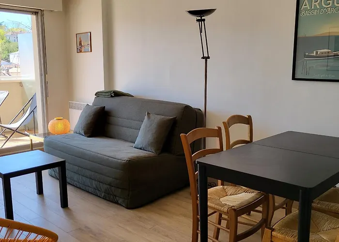 T2 Avec Terrasse, Wifi Et Parking Au Centre-ville D'arcachon - Fr-1-374-188 Apartment *