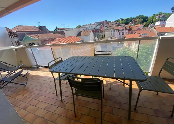 Apartment T2 Avec Terrasse, Wifi Et Parking Au Centre-ville D'arcachon - Fr-1-374-188 Arcachon